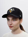 Бейсболка 47 BRAND арт. H-CNTDF15WSE Pittsburgh Penguins NHL (черный)